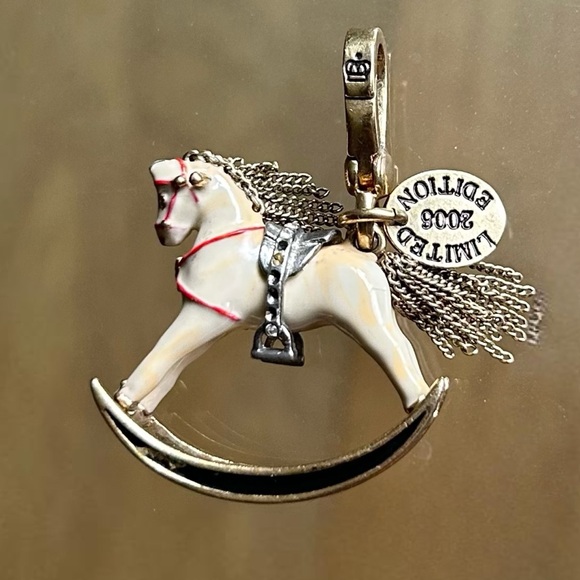 Juicy Couture Jewelry - Juicy couture, limited edition, 2006 vintage rocking horse charm